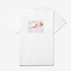 NOAH NYC 1972 ROXY MUSIC TEE WHITE Size XL NEW